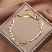 AN1004 Women's Anklet - Stainless Steel Chain