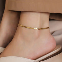 AN1001 Women's Anklet - Stainless Steel Chain