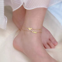 AN1009 Women's Anklet - Stainless Steel Chain