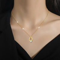 NC1049 Women's  Necklace - Stainless Steel Chain
