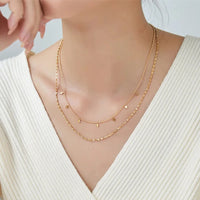 NC1056 Women's  Necklace - Stainless Steel Chain