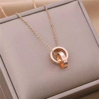 NC1037 Women's  Necklace - Stainless Steel Chain
