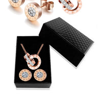 JS1014 Women's Necklace & Earrings Set